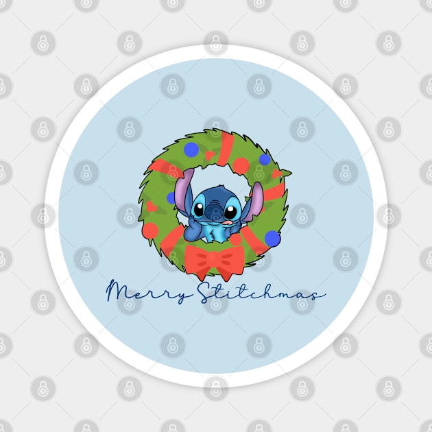 Merry Stitchmas! Magnet by meggbugs